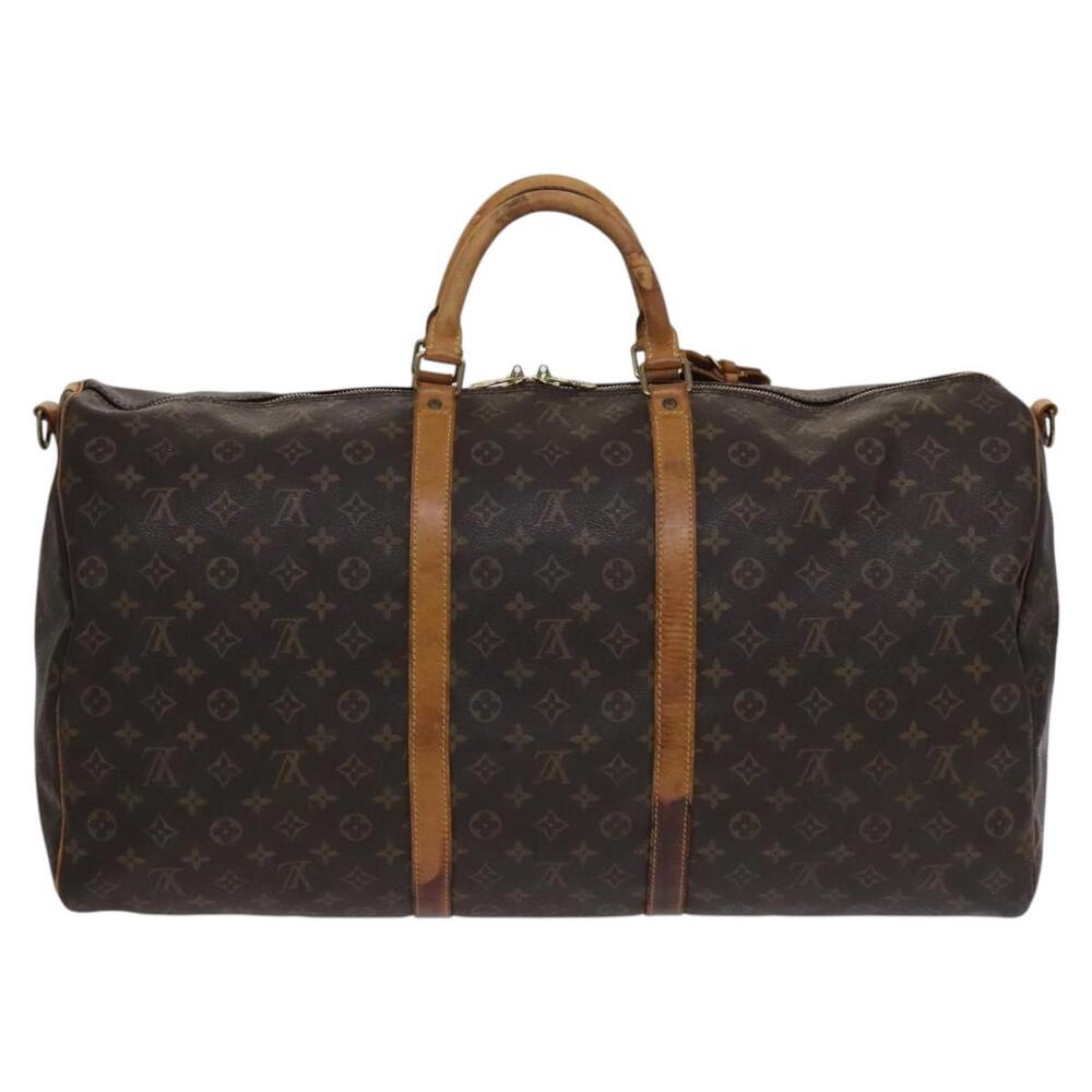 LOUIS VUITTON Monogram Keepall Bandouliere 60 Boston Bag M41412 - Picture 2 of 16